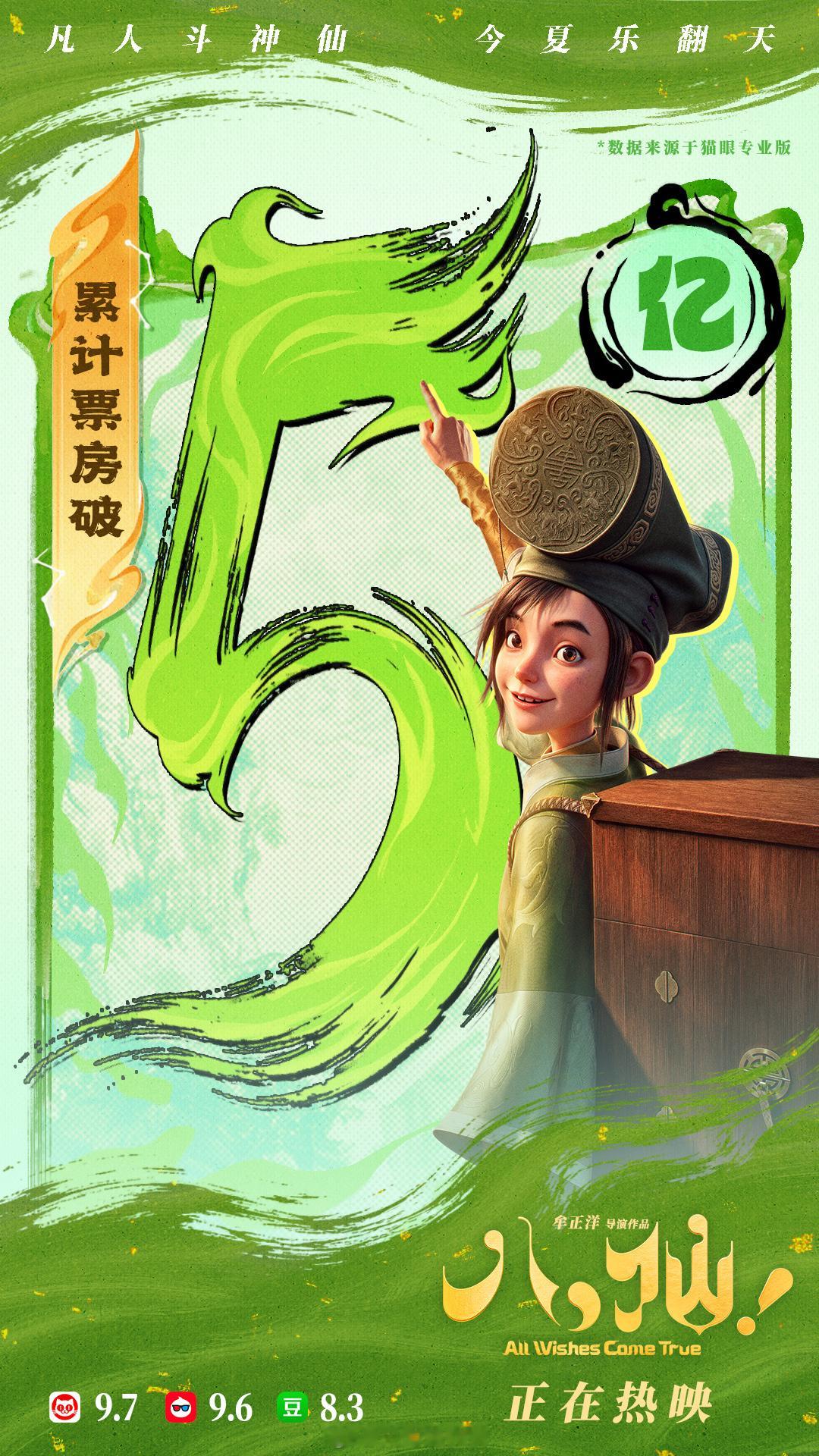八仙排片票房占比太震撼的数据！不到30%排片收获超40%票房，《八仙！》依靠过硬