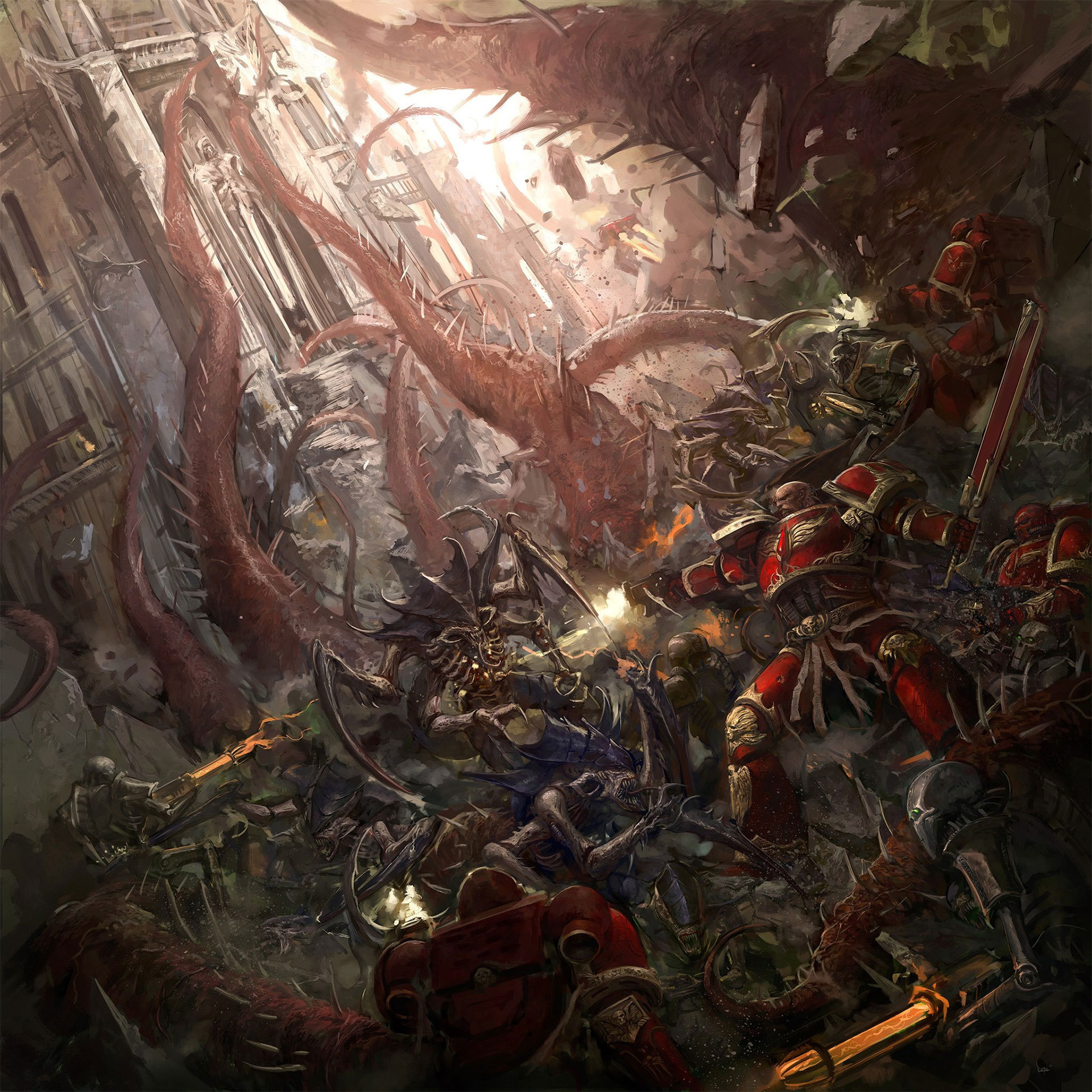 战锤40k 泰伦虫族入侵by Fares Maese 