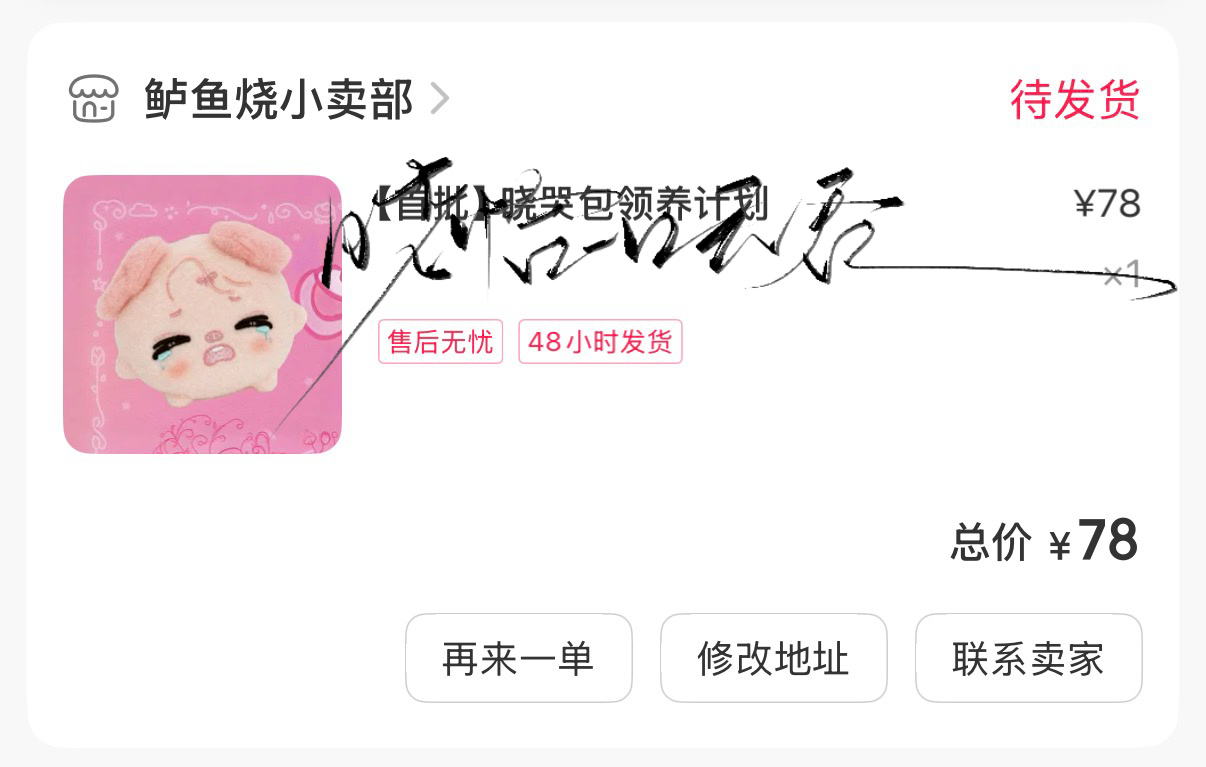 存一只猪咪(小小一个真的hin萌哇好适合挂包包上  专栏 · 云边小花店💐