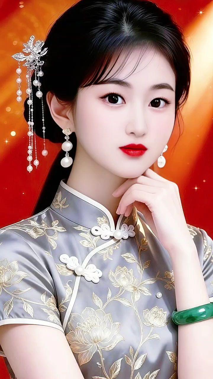 优雅气质 温柔风 旗袍 旗袍美人 旗袍秀一秀女子好温柔