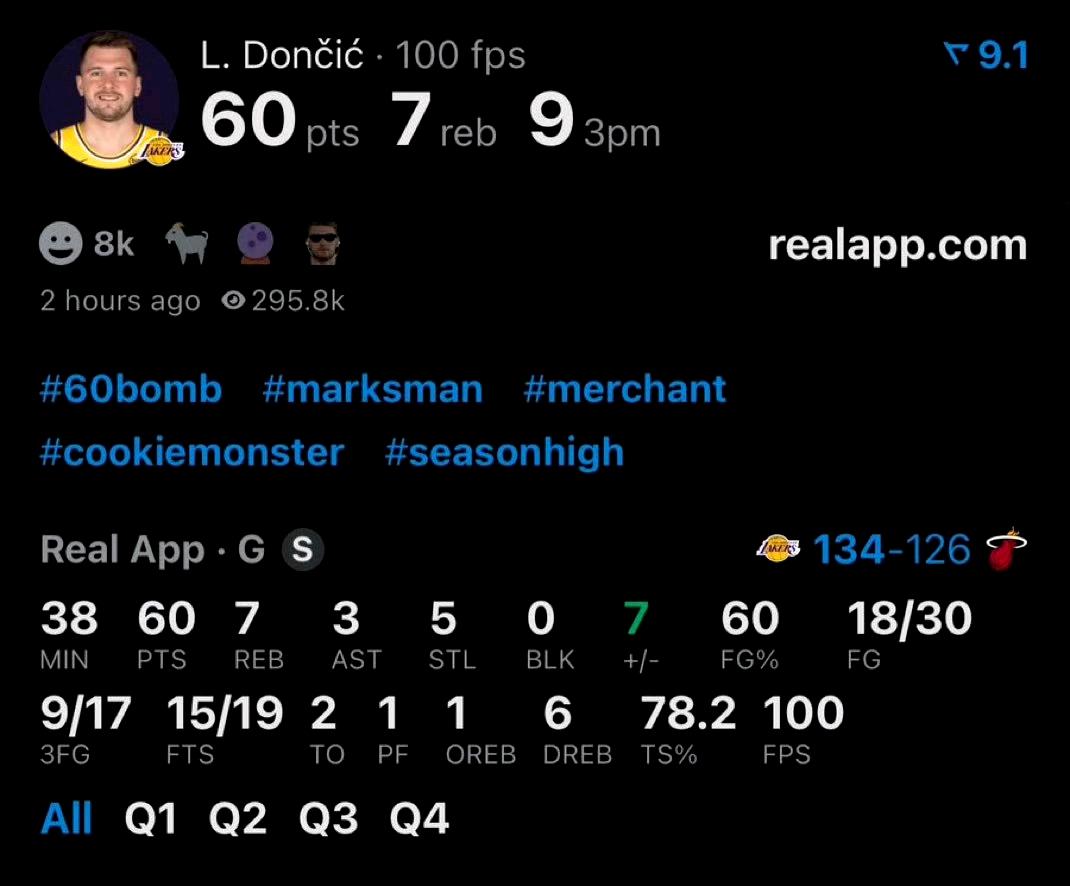 热火记者发推：“为了拿到58分还把东契奇留在场上，这种做法有些不太道德。”
当初