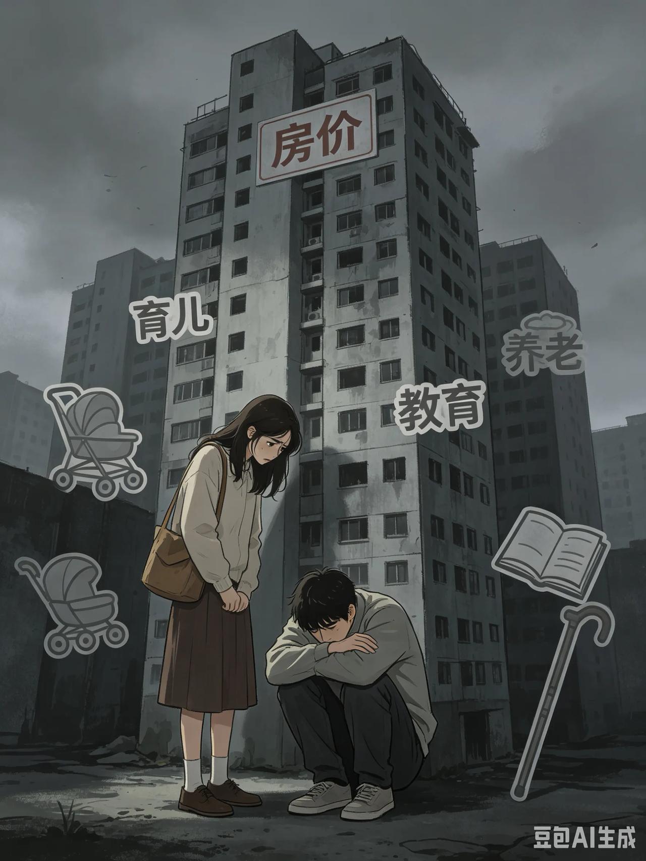 网上各种极端毒鸡汤大肆渲染婚育恐怖，鼓吹不婚不育才通透，放大育儿焦虑。

但反问