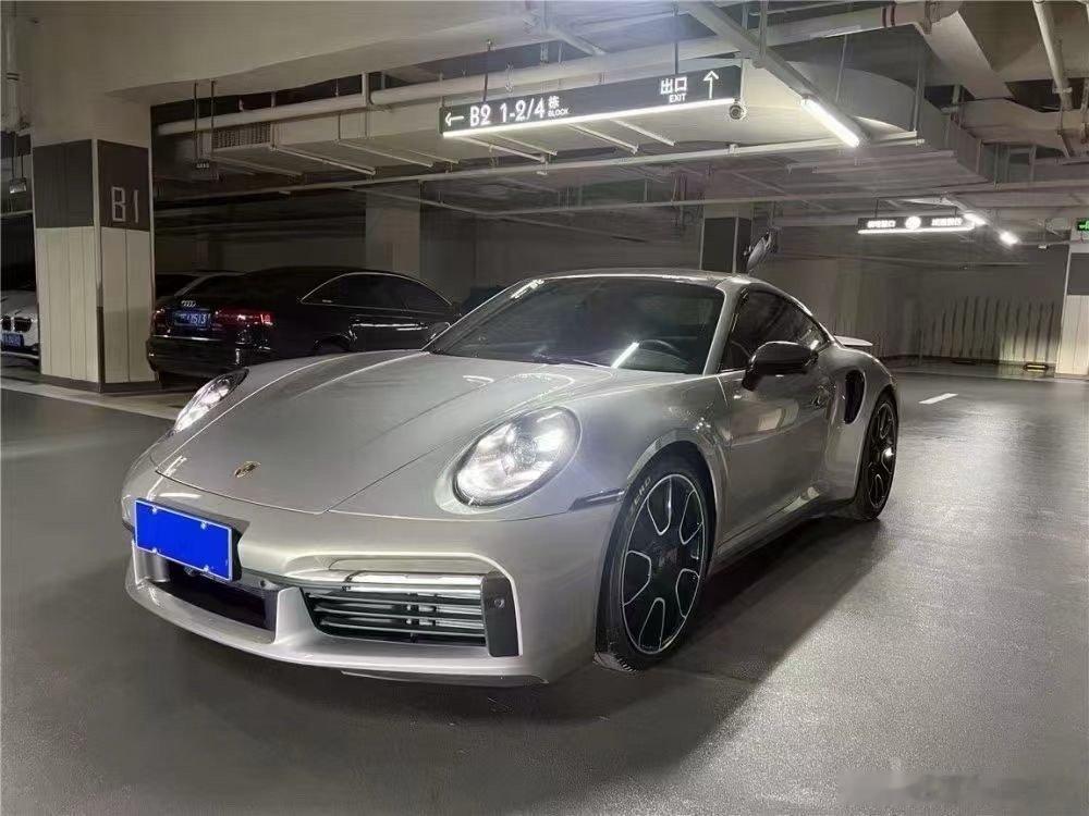 992 Turbo S GT银/黑内，车衣 ​​​