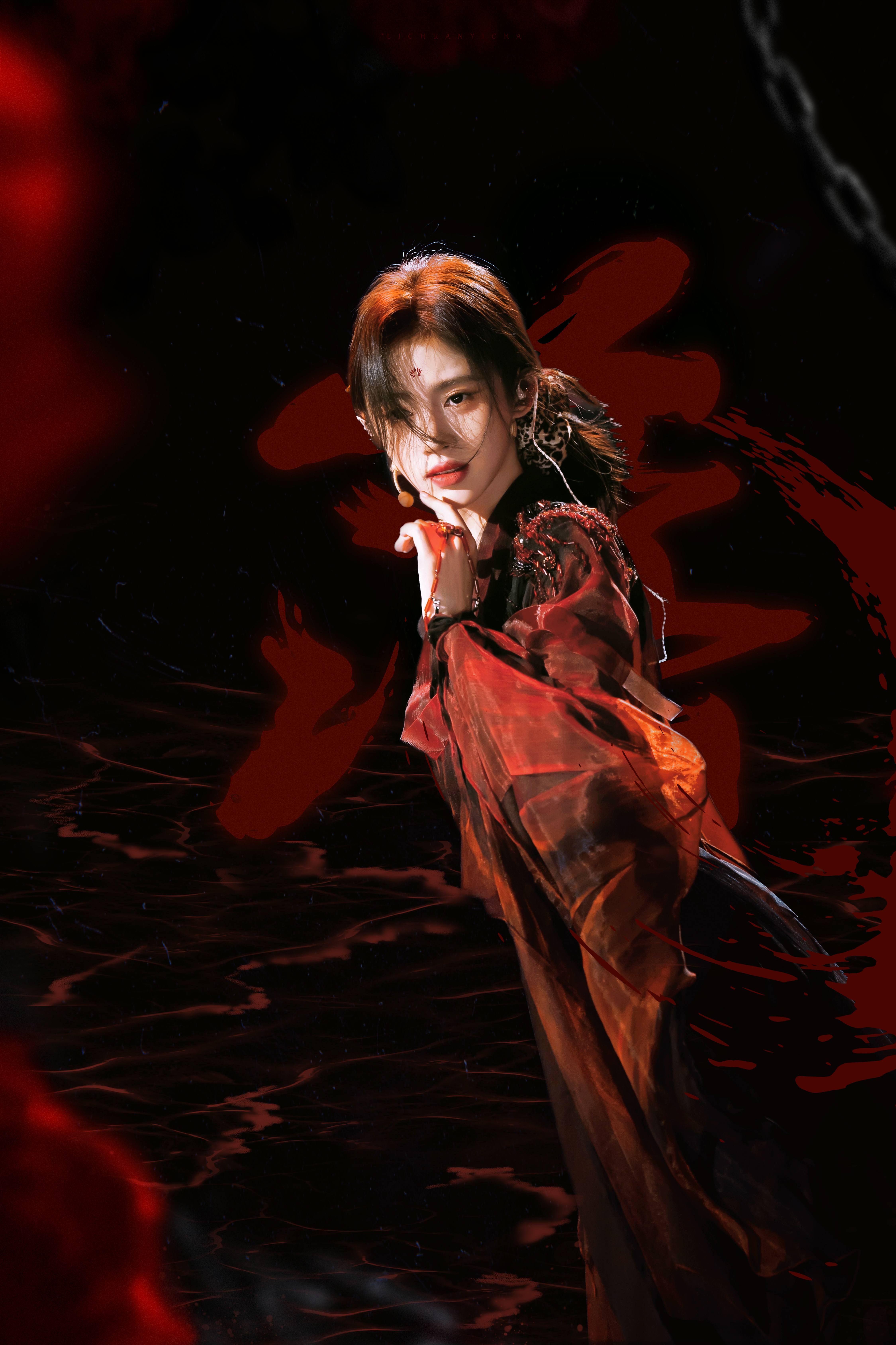 '落 *鞠婧祎 ​​​