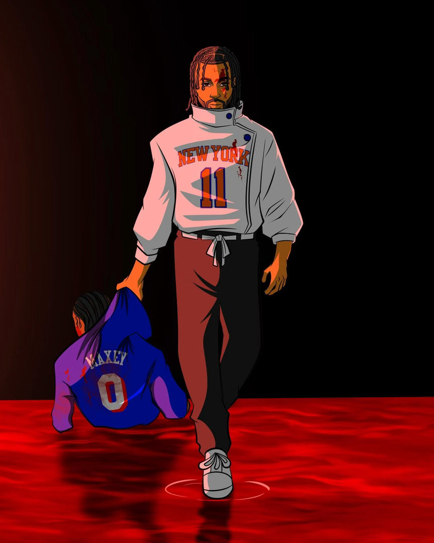 NBA季后赛漫画版，各种动漫元素开串！ 