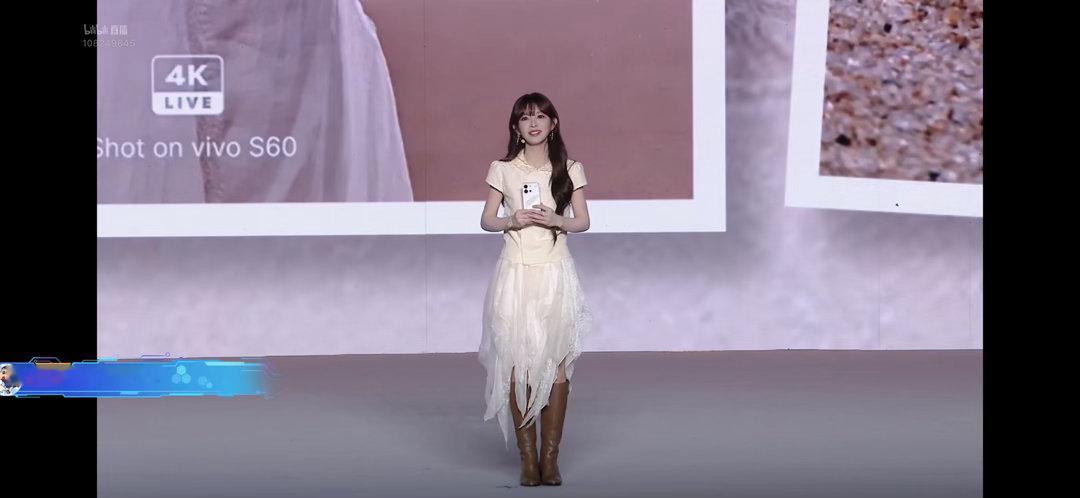 通过软硬结合，vivo S60的4K原生Live相当强大，相当于就是3秒高清带专