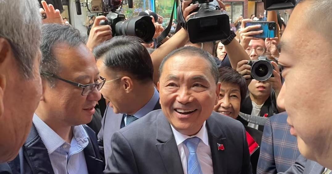 这次侯友宜表现不错？

针对赖清德说“没有所谓台独问题”
一向不知所云的新北市长