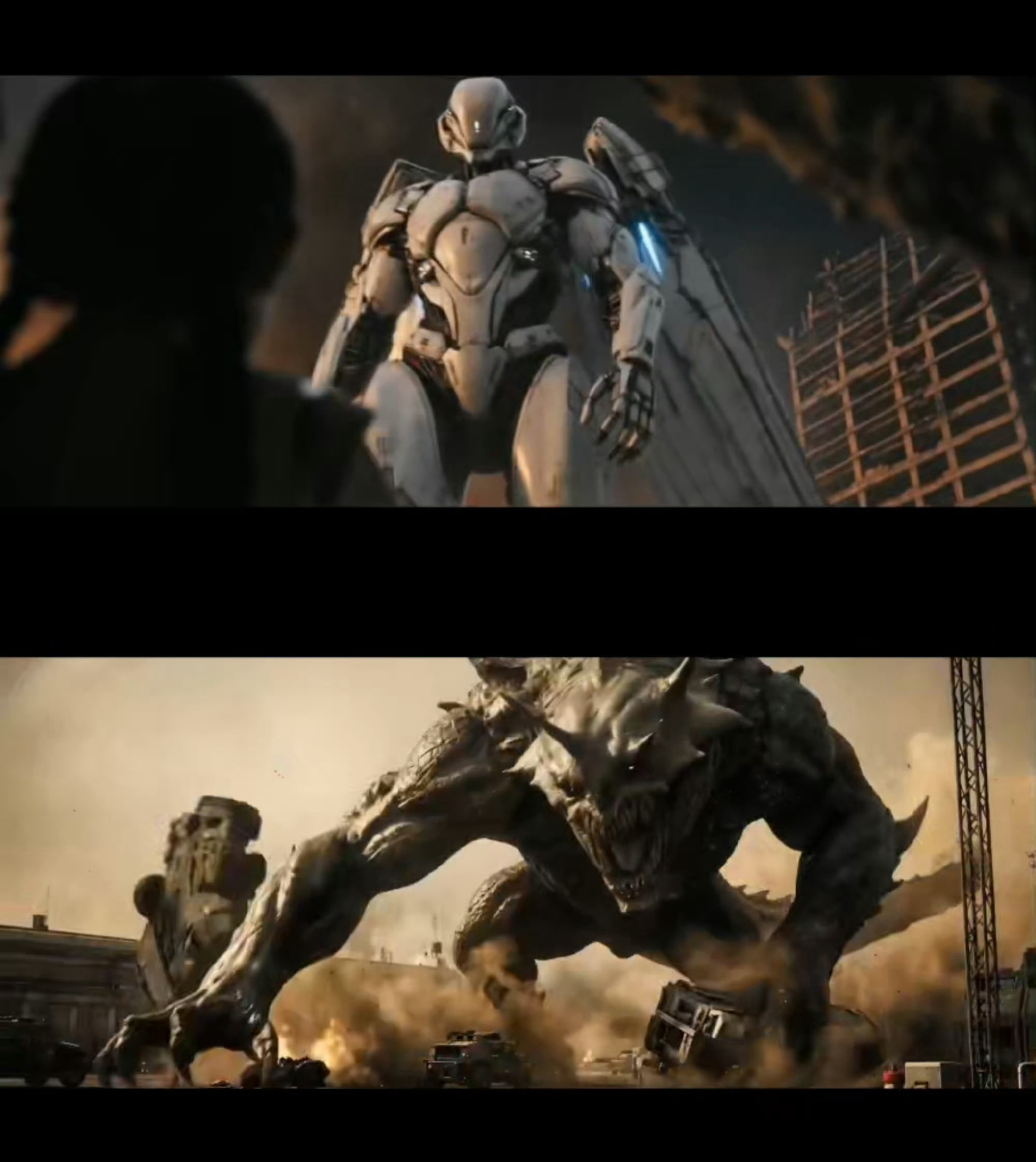 AI入侵国产科幻片《天问》名场面来袭！AI系统全程carry打怪兽，又准又猛，比