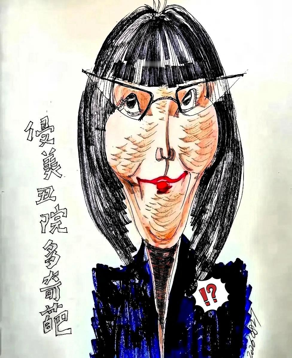 不查不知道，一查才知晓，原来她年轻的时候就读于美术学院国画icon专业，根本就不