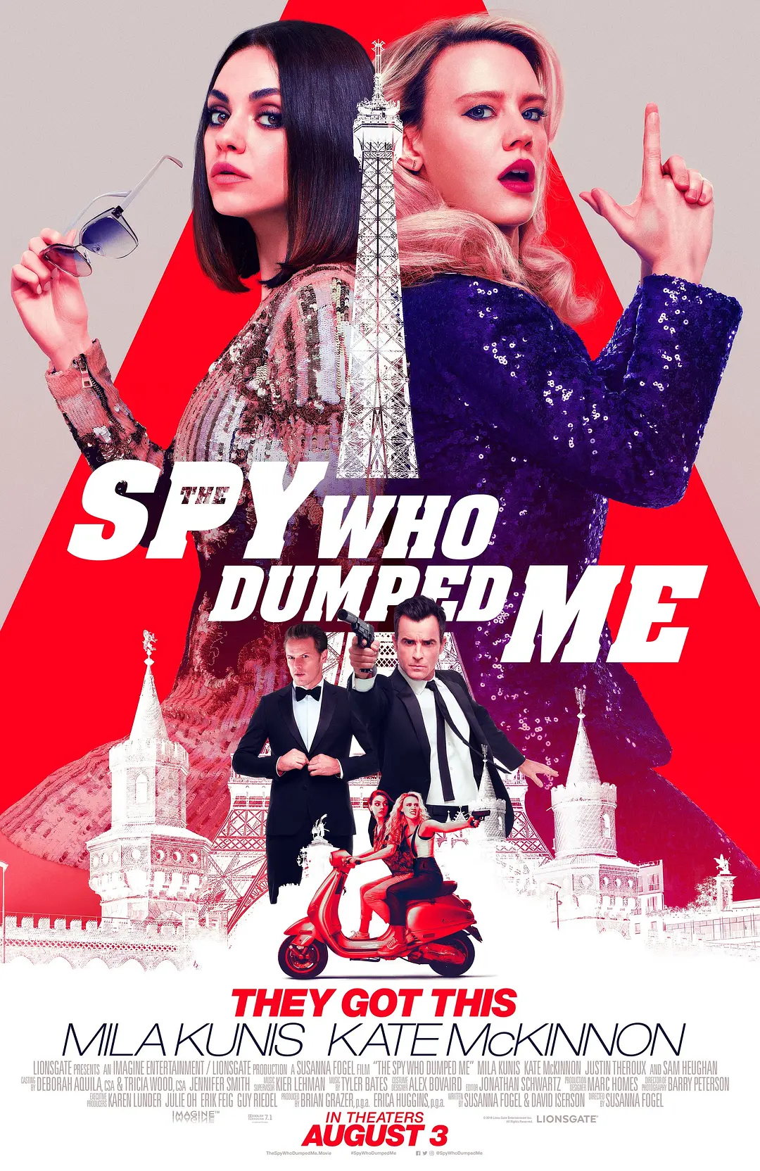 喜剧动作电影《我的间谍前男友》 The Spy Who Dumped Me (2