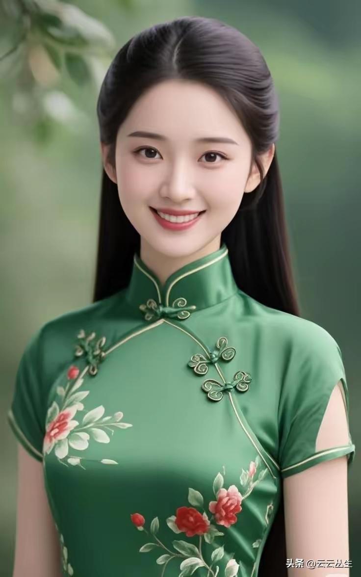 优雅旗袍，清新自然，绽放东方魅力！