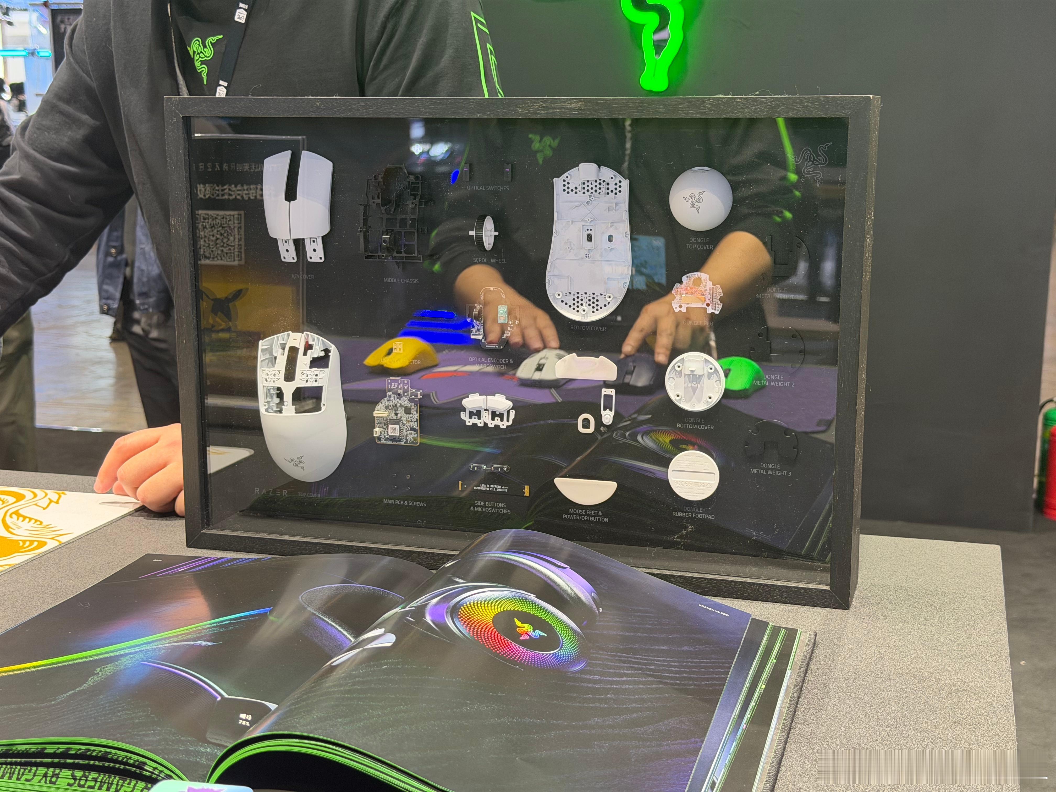 周末去了 ZFX 展！现在GPW5代都出来了！大家还记得我们键盘入坑里的那把磁悬