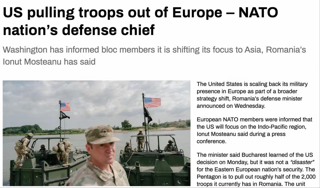 欧洲是真的自主了，还是被抛弃？

北约一直都是欧洲安全的最大信心来源，但在老川同