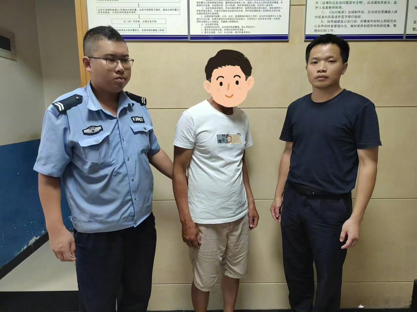 #泉州一市民近千元电线被盗民警快速破案# 9月5日，辖区群众报警称自家正在装修的