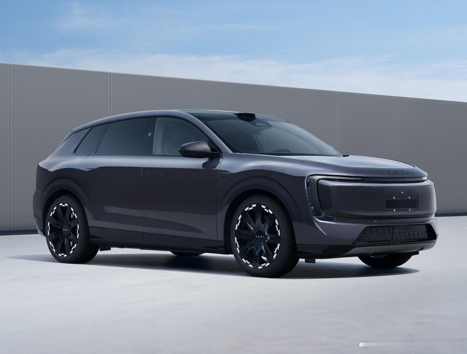 上汽奥迪 AUDI 第二款纯电车型也来了，之前广州车展亮相过概念车版本，今天属于