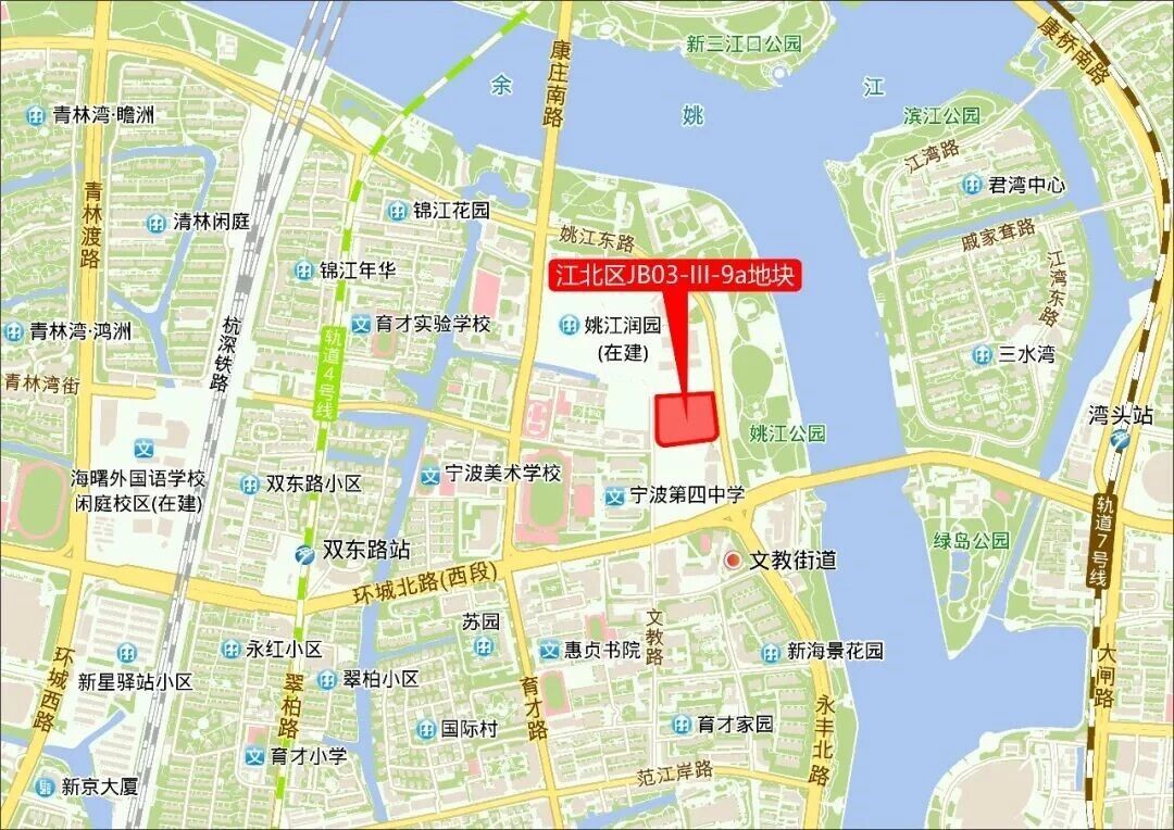 【竞价40轮，绿城摘取宁波一线姚江四代宅地块 ！成交楼面价约16869元/平方米