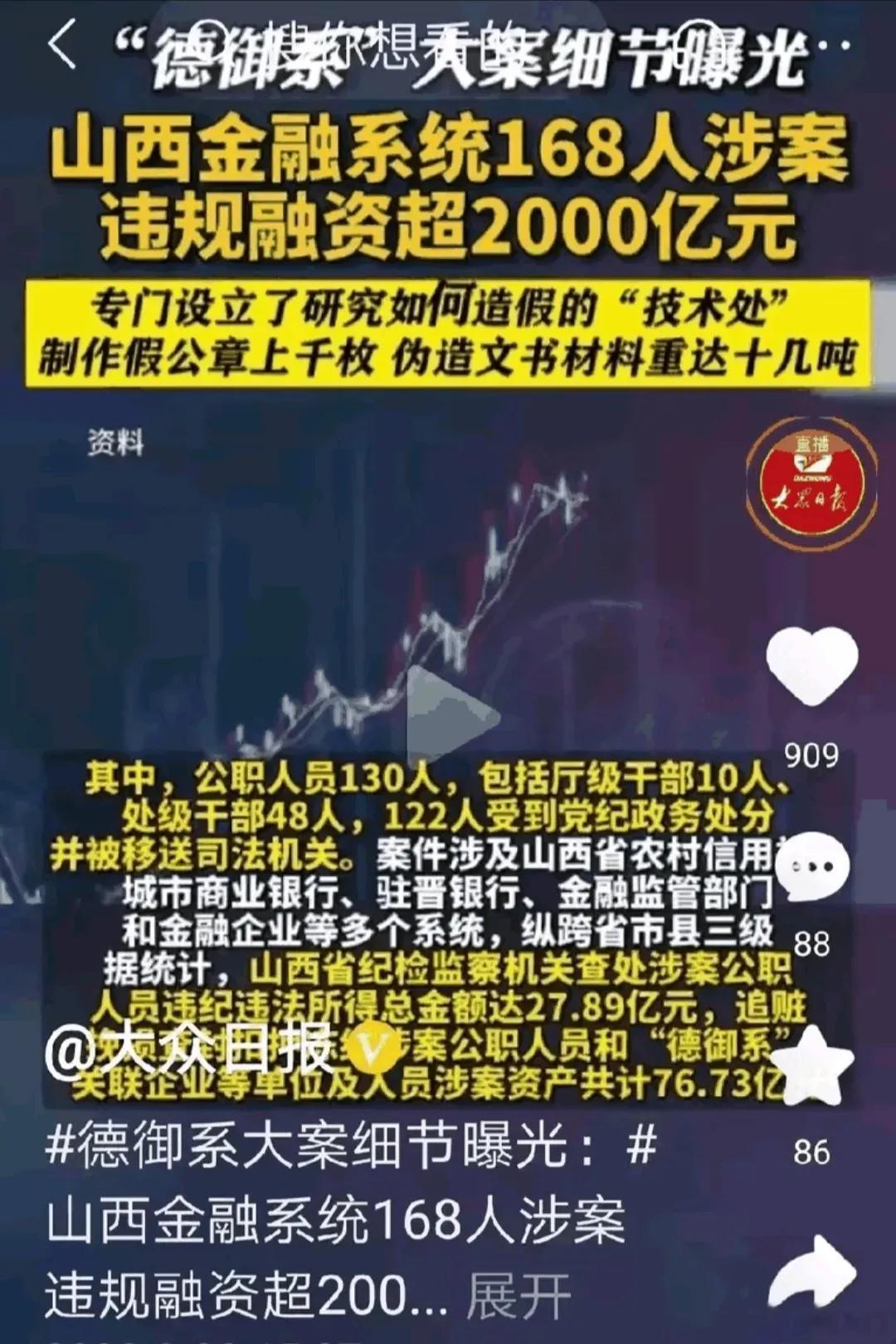 山西金融系统这是怎么了？ ​​​