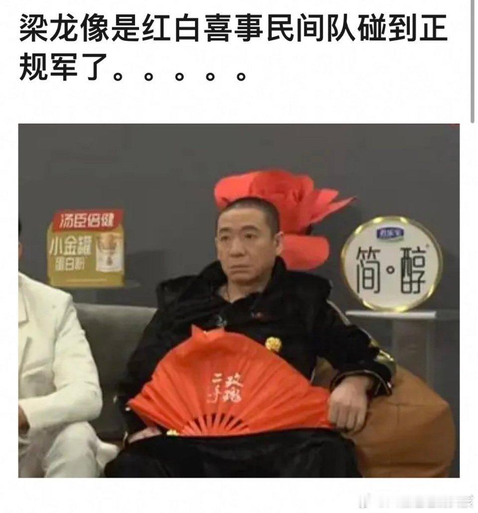 啊啊啊啊[抓狂]我真服了 是谁说的梁龙像是红白喜事民间队碰到了正规军对我龙姨非常