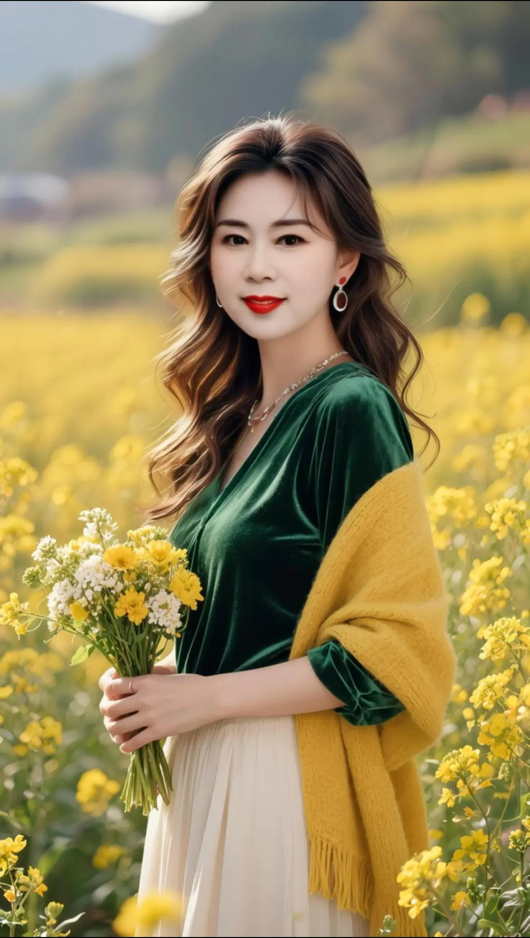 AI田园氛围感写真 ai创作