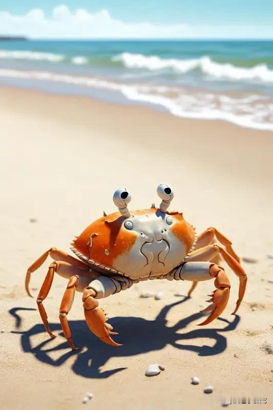 谁能想到沙漠里能长出鲜螃蟹

刚刷到新闻的时候，我直接瞪大眼睛不敢信。
塔克拉玛