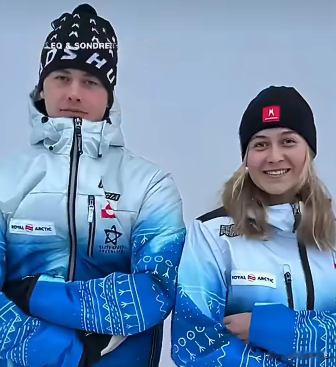 来自格陵兰的乌克莱克·斯莱特马克‌与松德雷是姐弟俩，他们代表丹麦参加米兰冬奥会，