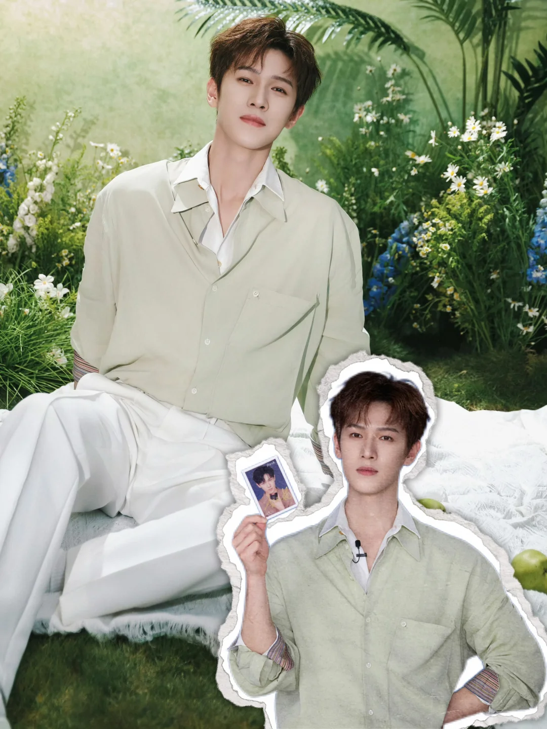 李昀锐直播完全元气帅哥！小说男主我代了🤩