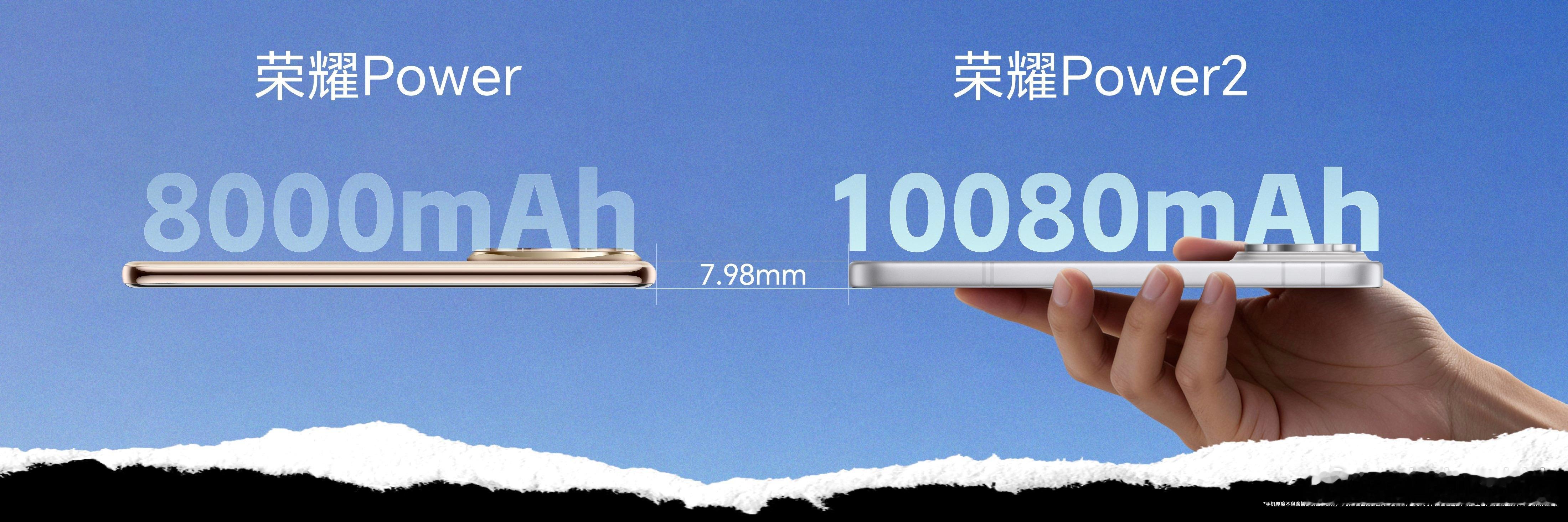 就问你们强不强？荣耀Power2搭载行业最大10080mAh青海湖电池，用一万多