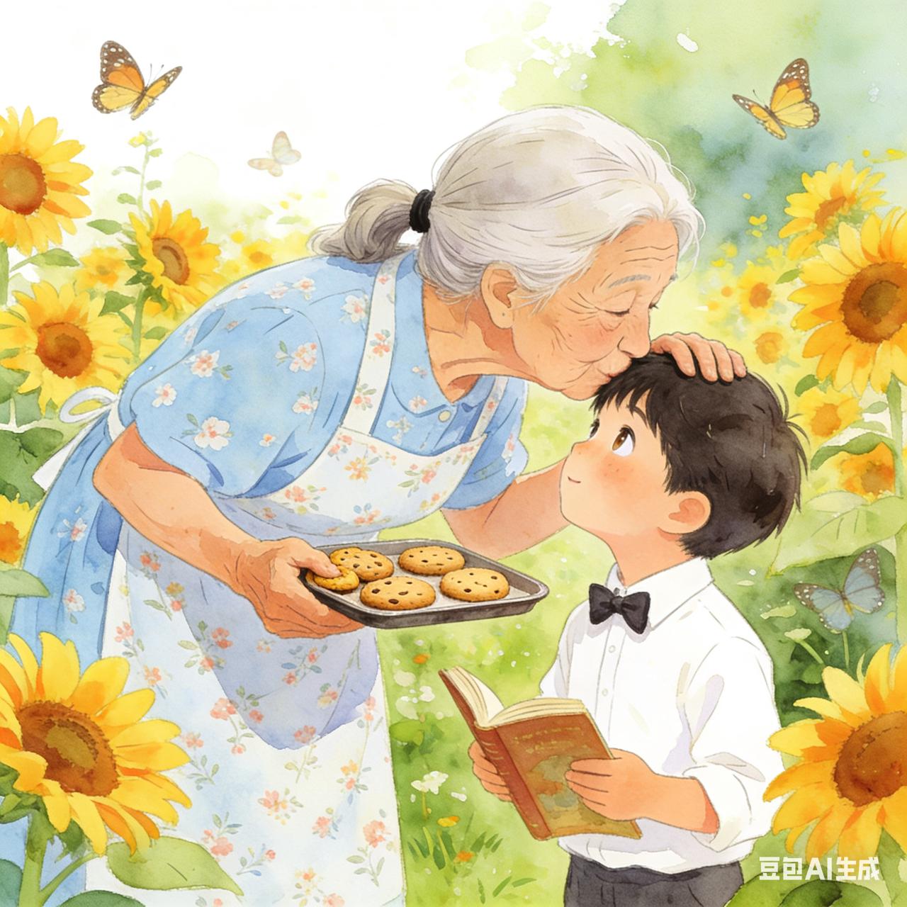 一定要拒绝老人家亲吻孩子。

看新闻，有一个孙子被奶奶频繁亲吻，持续高热、脖子长