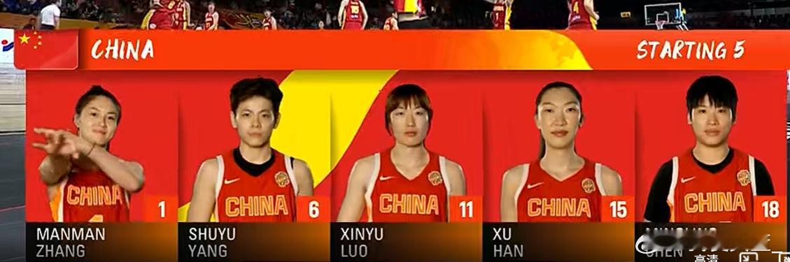 【破釜沉舟！中国VS意大利 首发五人出炉】背靠背！休整不到24小时，中国女篮迎战