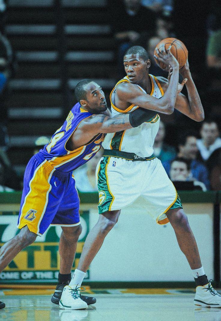 一张老照片！科比防守超音速kd。 ​​​