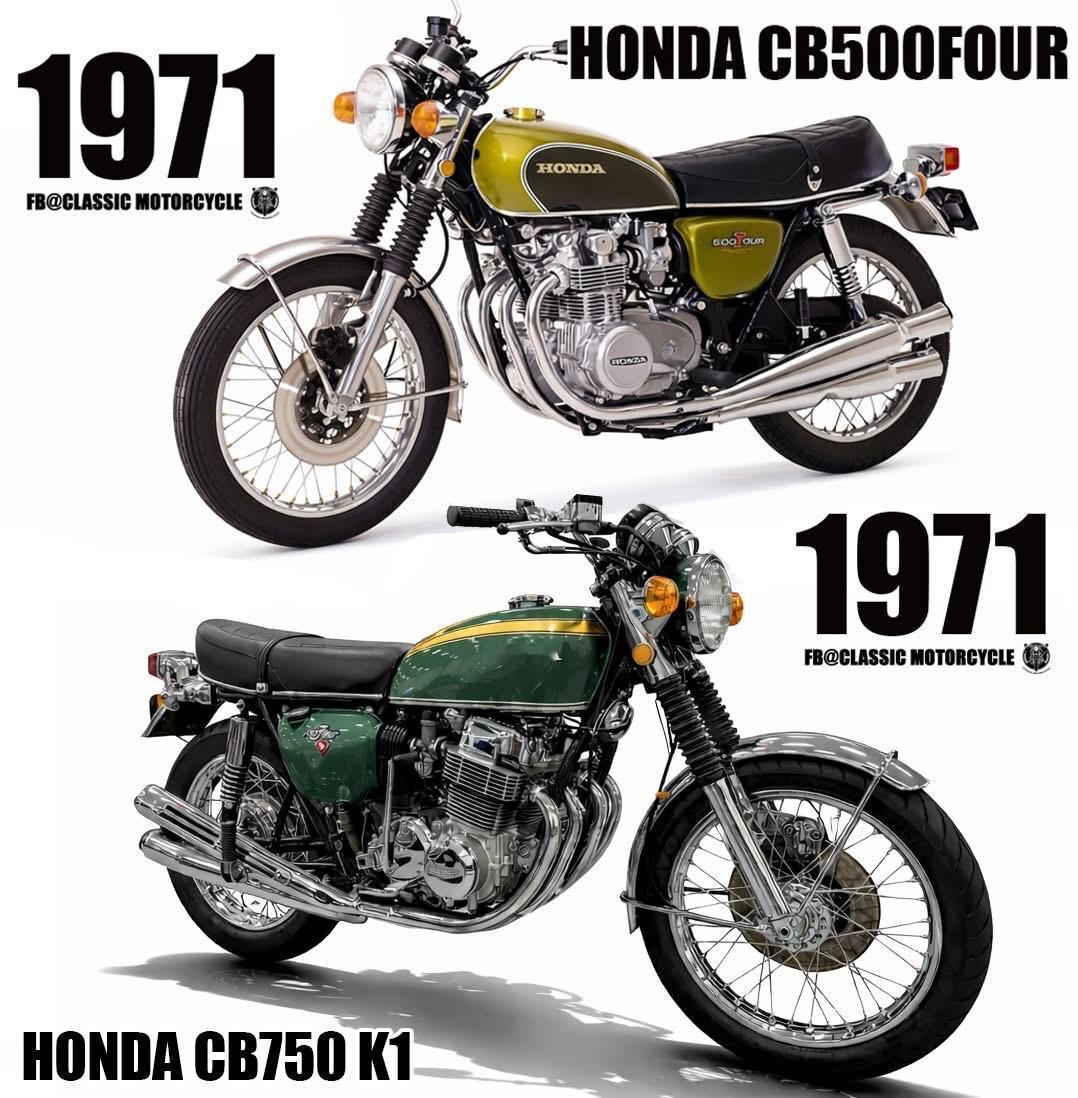 大家见过1971 本田CB500 CB750