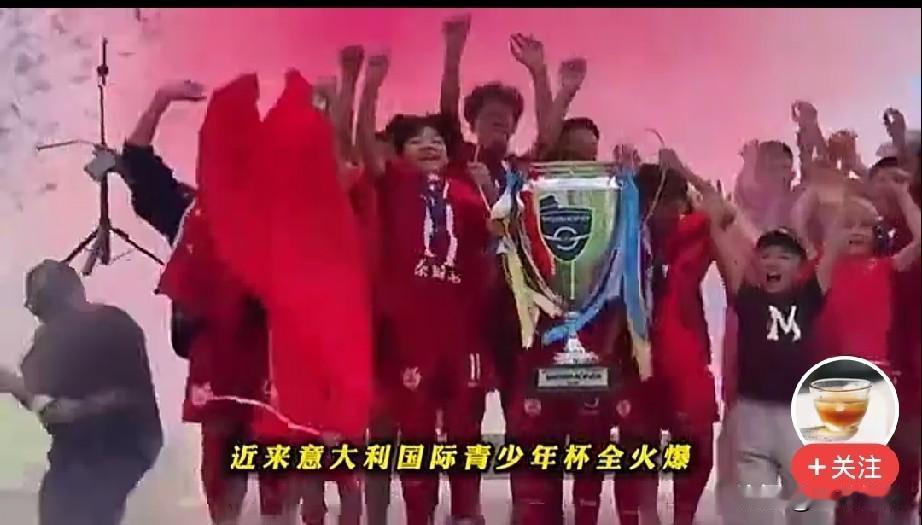 在最近结束的意大利国际青少年杯决赛中，中国足球小将U12在欧洲赛场与欧美48支顶