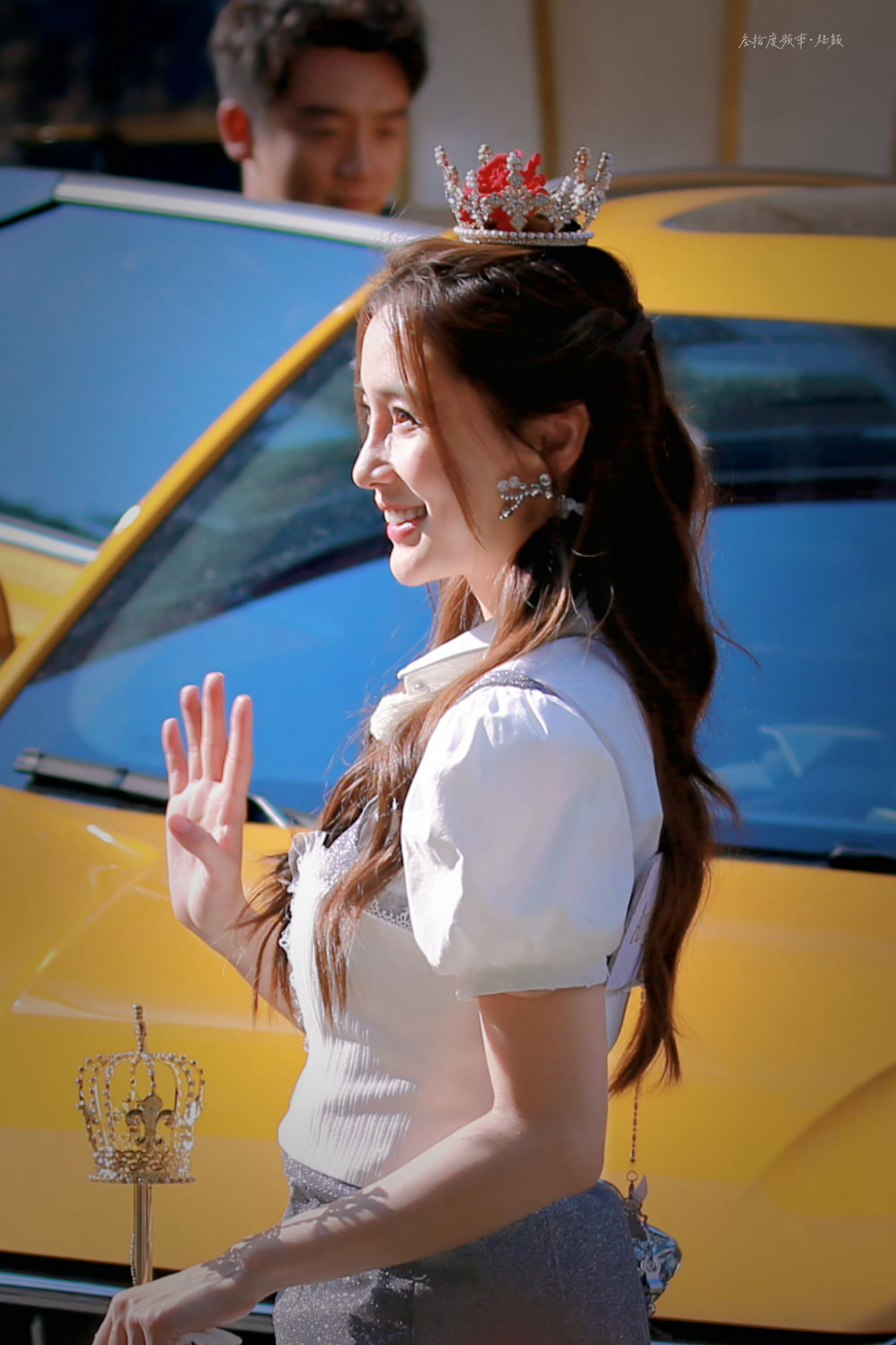 angelababy angelababy “希望编织你的模样，心跳为你演奏篇章