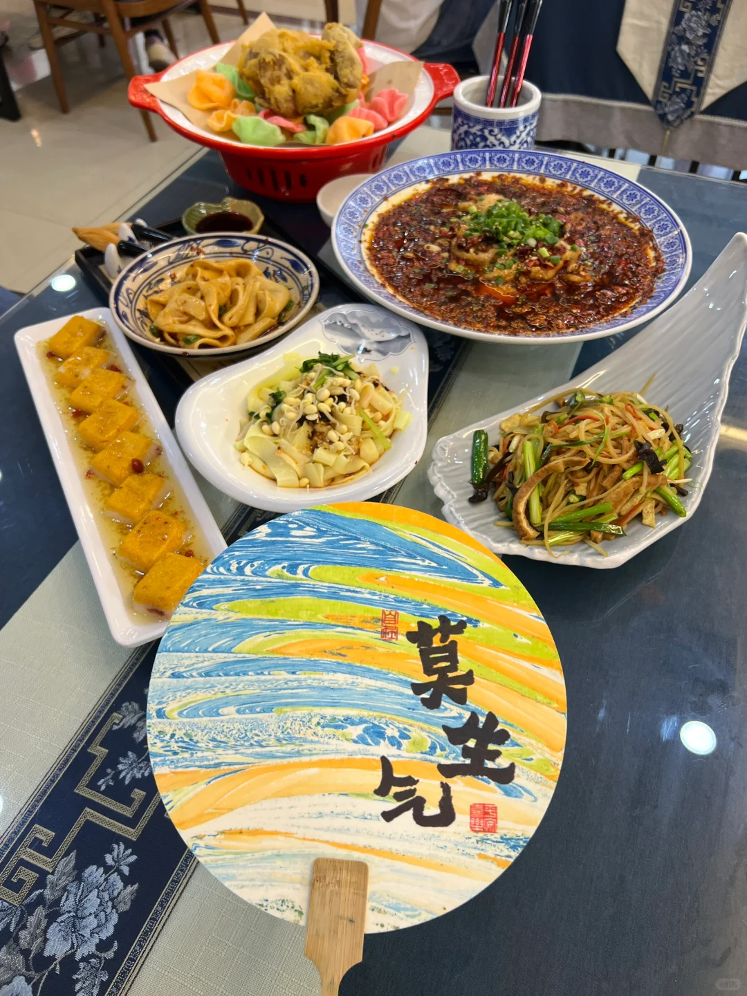 为了这漆扇，总要去趟西安吧