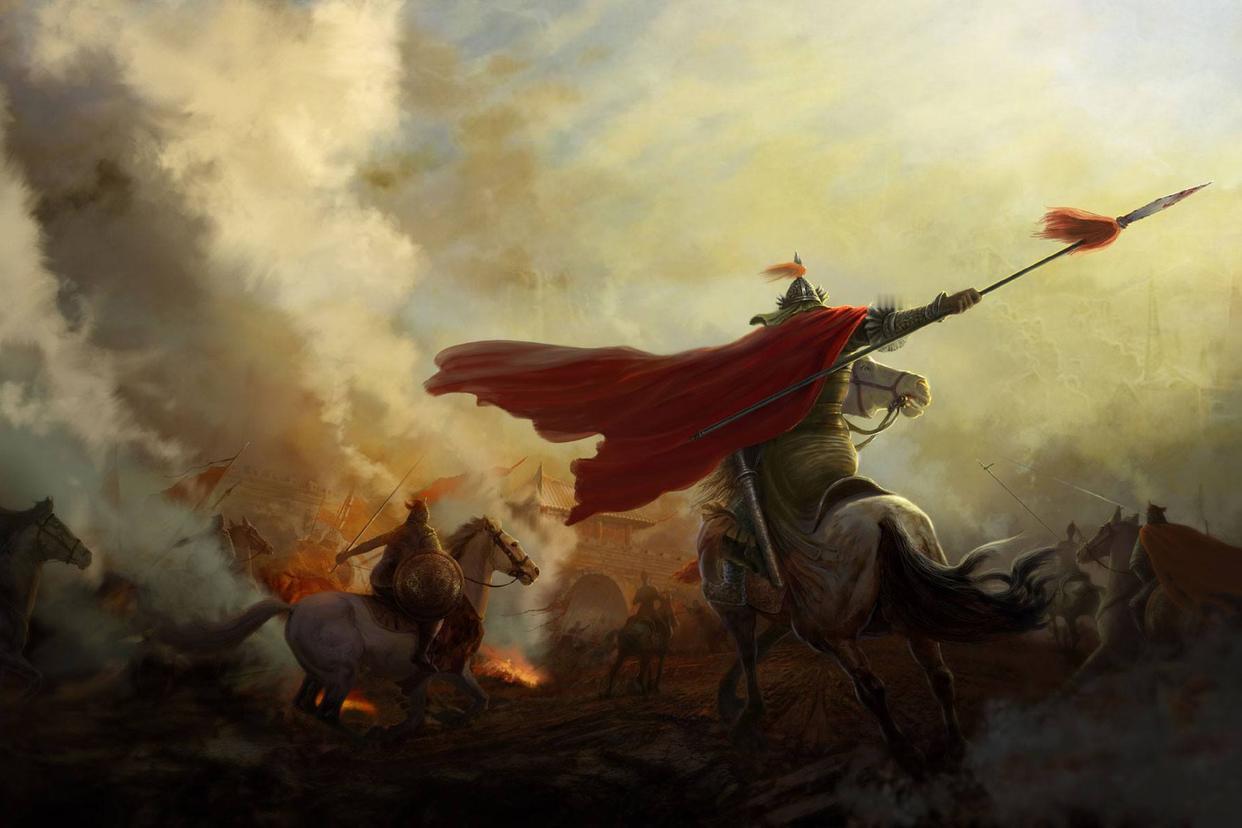 古从军行
                   唐·李颀
白日登山望烽火，黄昏饮