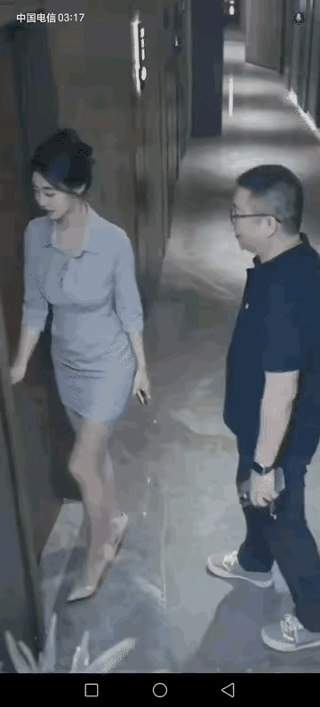 酒店的绝色美女，令老夫内心百转千回：遗憾没遇上，又庆幸没遇上——

你看这GIF