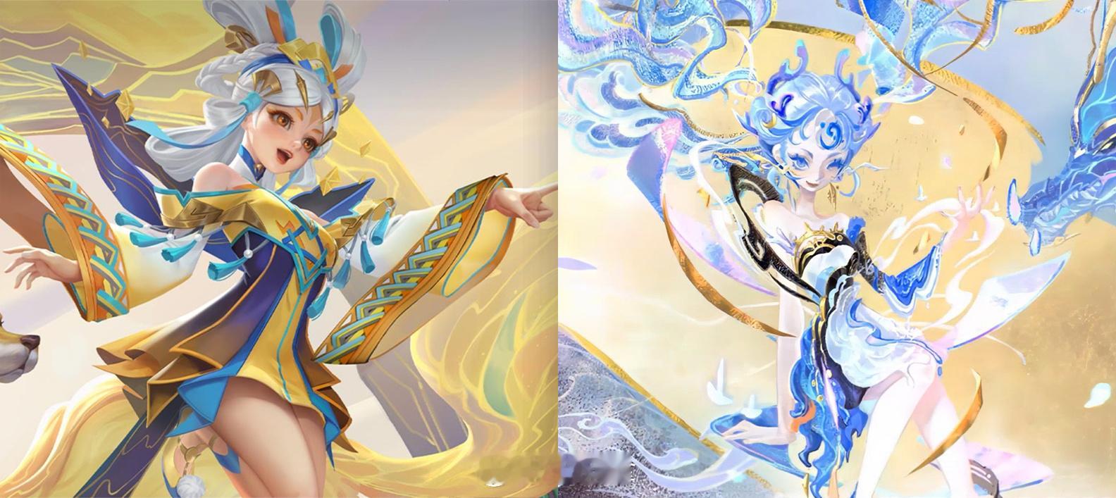 兔限和龙限第二套海报，你们觉得哪一年的更好看？#游戏233# #王者荣耀# #王