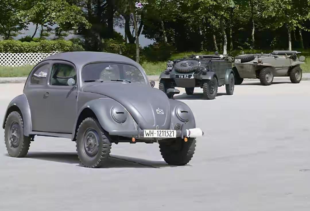 希特勒的承诺竟造出二战最强‘玩具车’！沙漠之狐隆美尔为它疯狂，美军拿2辆吉普换1