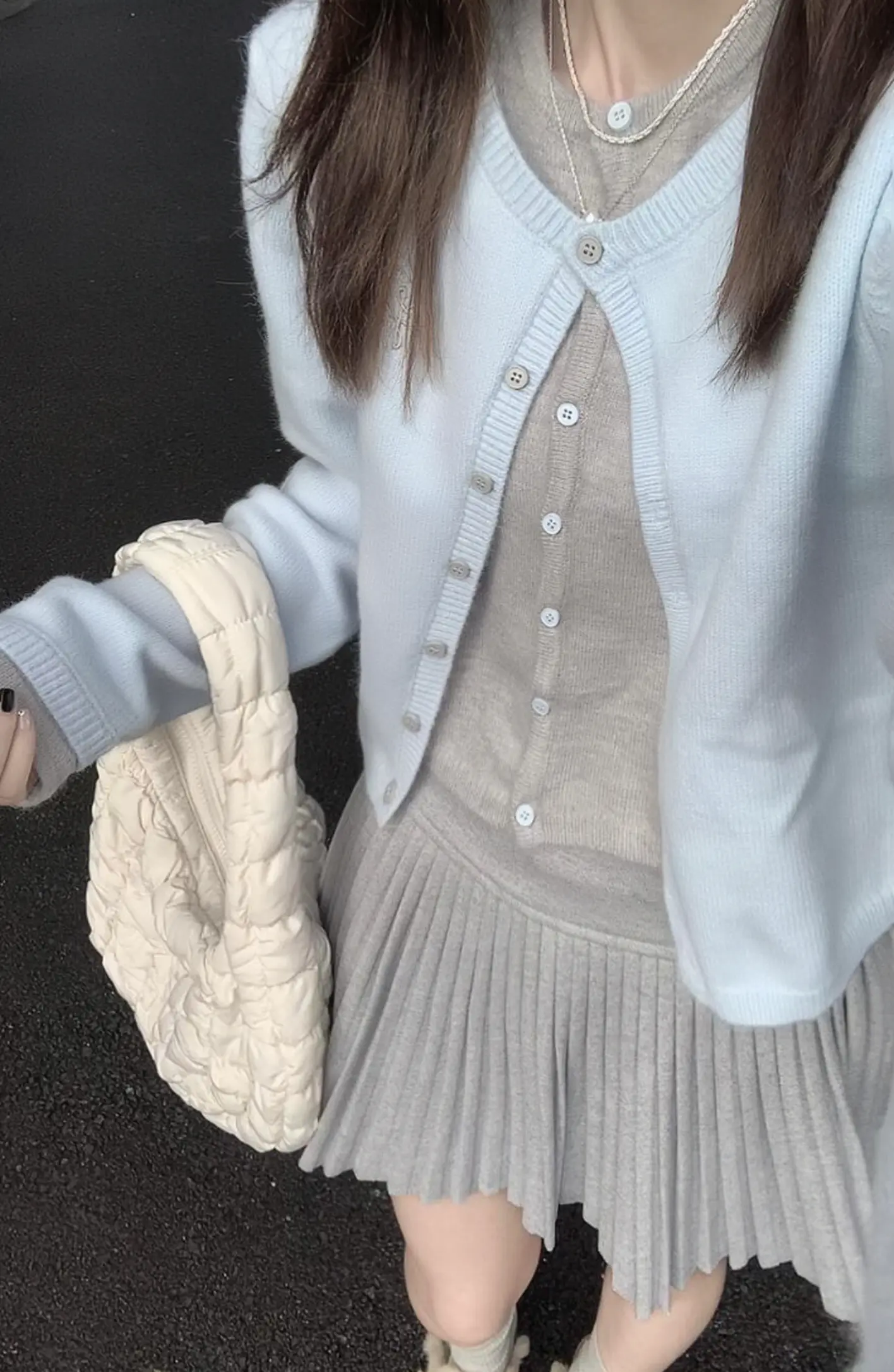 少女感夏日ootd 韩系穿搭 高智感cleanfit穿搭 秋季主打简单...