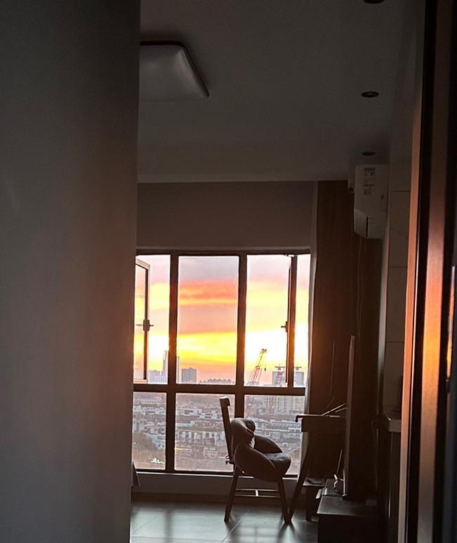发张你手机里最美的夕阳照可以吗