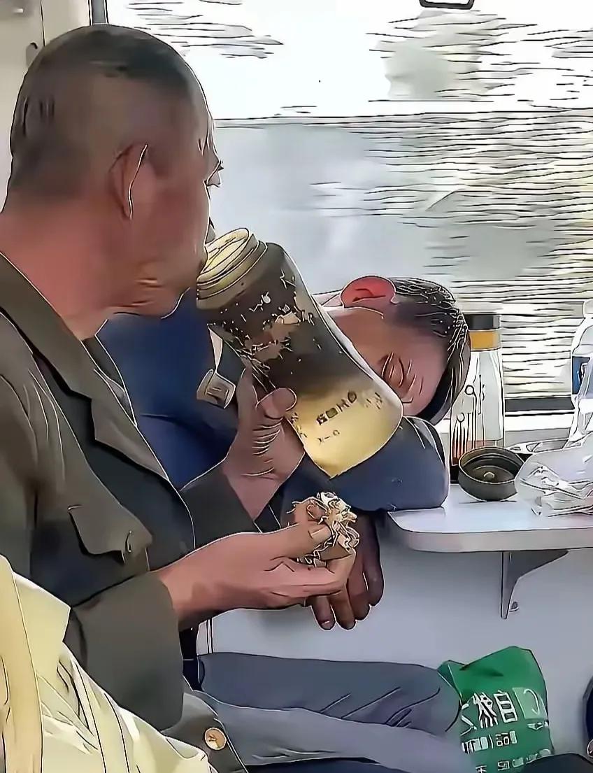 打一年工了，没必要这么节省了吧？买瓶饮料不过分，哪怕矿泉水呢，也可以。