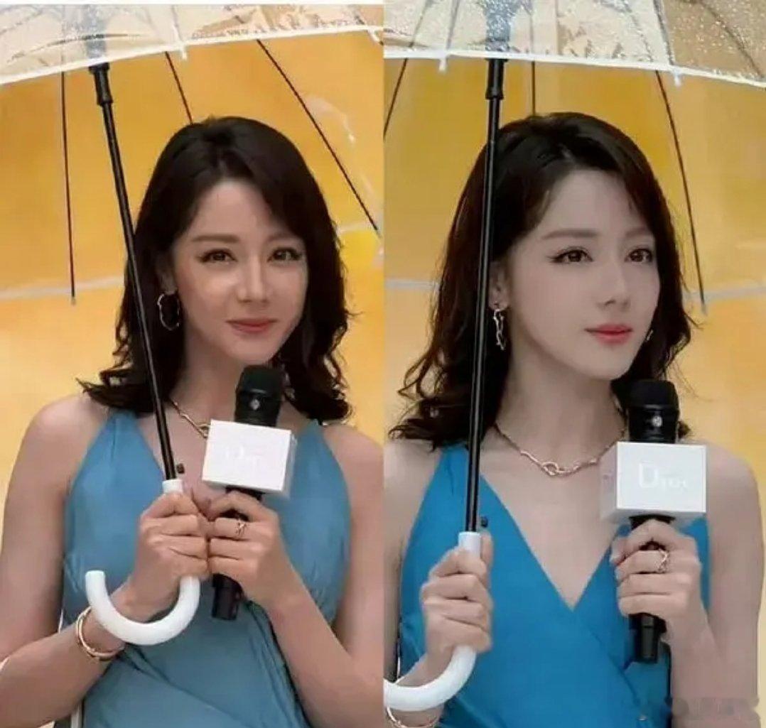 迪丽热巴这个除了脸有点肿，也没有别的区别吧？ 