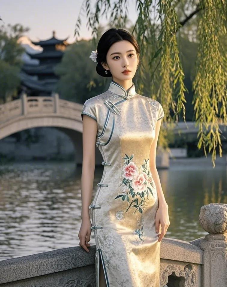 “要是您能把这下联对出，我郑重承诺，陪您不慕富，陪您一世不图虚荣。”
 
（女子
