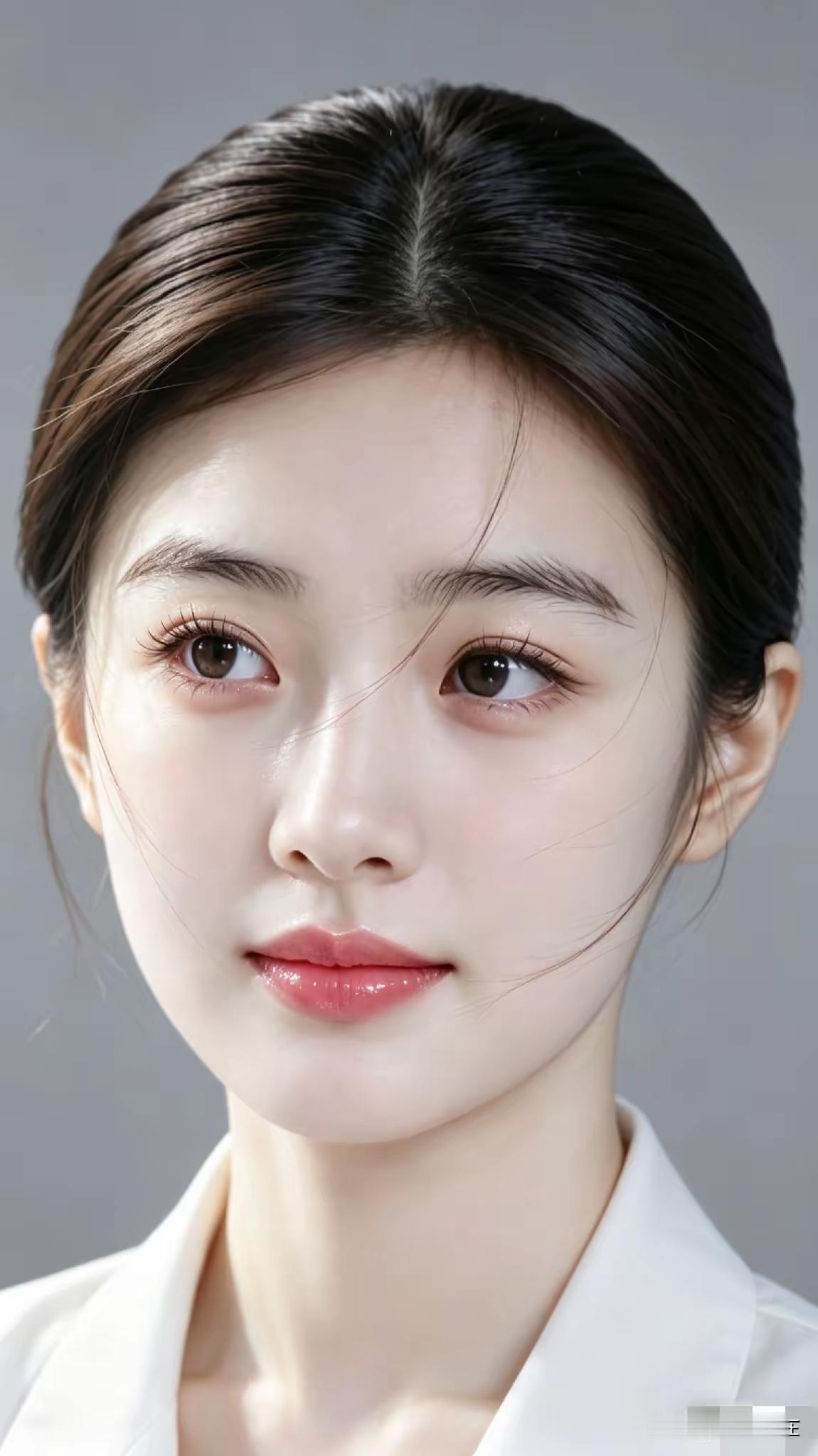 这姑娘长得真清秀。