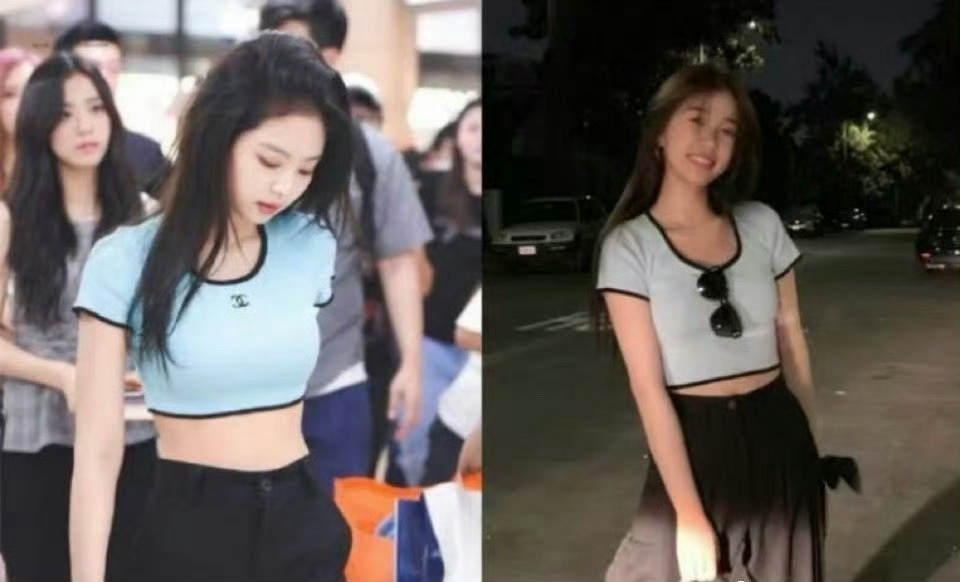 为啥虞书欣老是模仿jennie呢？像复制人一样 