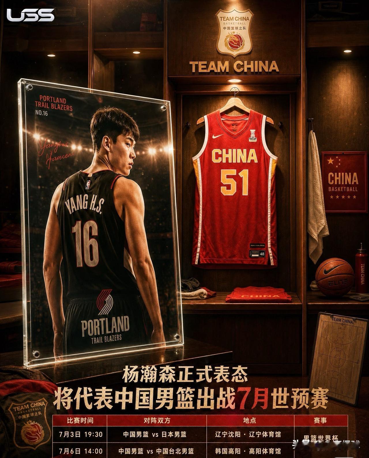 一句为国争光冲击奥运圈粉无数，但理性看待：三点现实优势决定男篮上限！

1. 诚