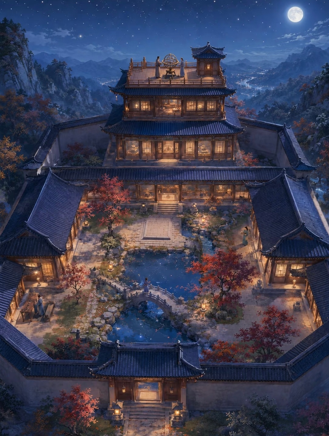 “ 一院清秋景，半盏闲时光 … ” 