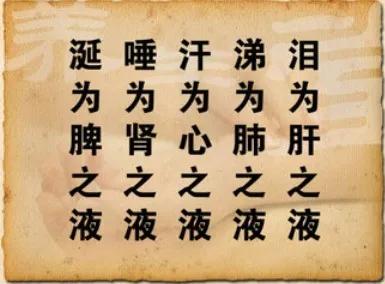 五脏健康，五液先知

在中医的博大精深理论中，人体的五脏与外在表现有着千丝万缕的