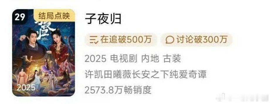 《子夜归》进入腾讯拉新年榜啦🎉🎉！！！ ​​​