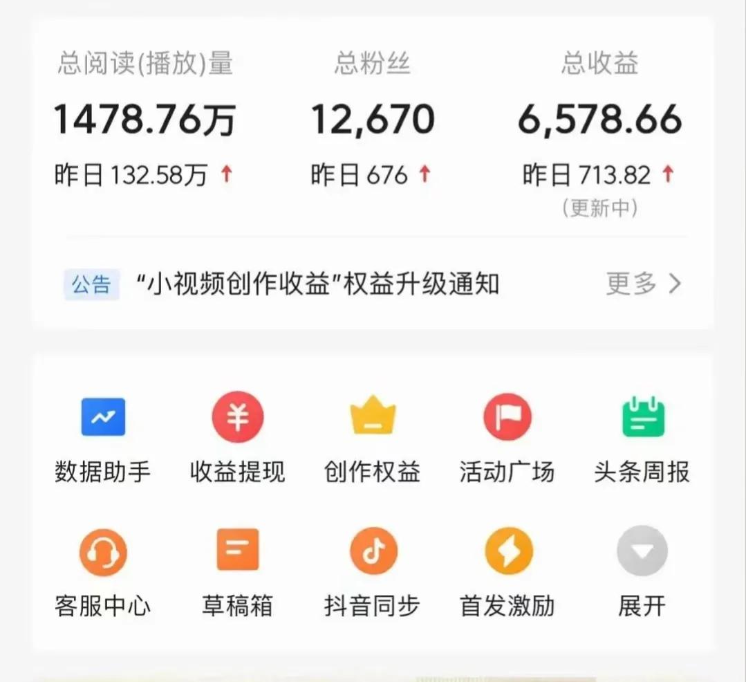 这是创作两年多，最多的一次收益！

还是周六周日休息在家创作的，因为时间比较充裕